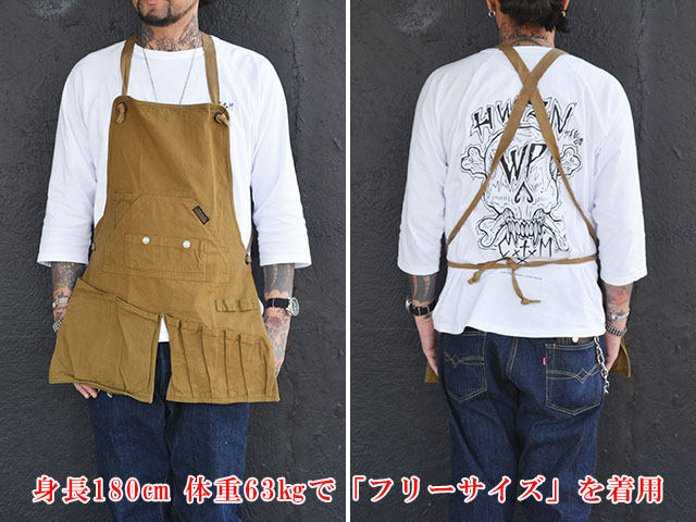 全2色【Vin&Age/ヴィン&エイジ】2024SS「Mechanic Apron