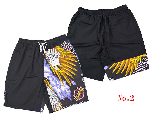 全3柄「H-D Bandana Easy Shorts/H-Dバンダナイージーショーツ」(STUP
