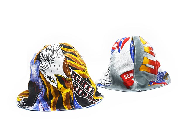 全2色「90's H-D Vintage Bandana Tulip Hat/90's H-Dヴィンテージ