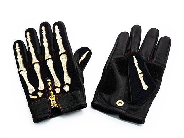 全2色【Vin&Age/ヴィン&エイジ】2026SS「Skeleton Glove/スケルトン