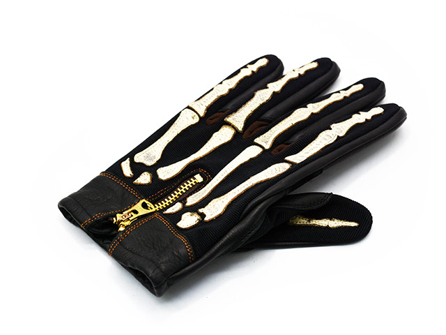 全2色【Vin&Age/ヴィン&エイジ】2026SS「Skeleton Glove/スケルトン