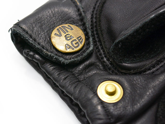 全3色【Vin&Age/ヴィン&エイジ】2025AW「Luster Flare Short Glove