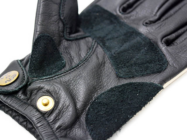 全2色【Vin&Age/ヴィン&エイジ】2026AW「Leather Short Glove”Scallop