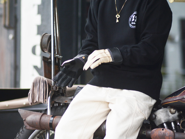 全2色【Vin&Age/ヴィン&エイジ】2025AW「Short Gauntlet Glove