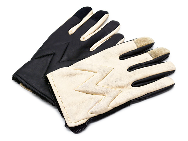 全2色【Vin&Age/ヴィン&エイジ】2023AW「Early Winter Glove”Jagged
