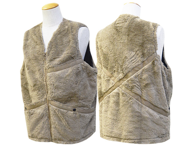 全3色【Vin&Age/ヴィン&エイジ】2025AW「Eskimo Fur Vest/エスキモー