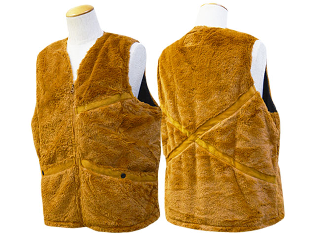 全3色【Vin&Age/ヴィン&エイジ】2025AW「Eskimo Fur Vest/エスキモー