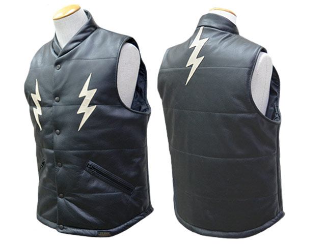全2色【Vin&Age/ヴィン&エイジ】2025AW「Naughty Leather Vest/ナー