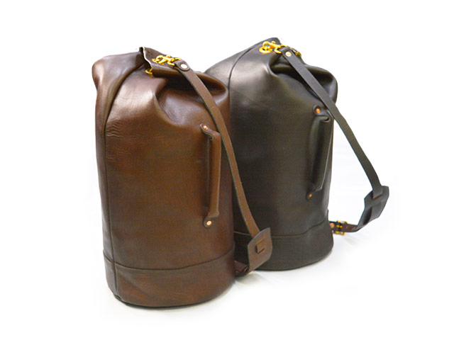 全2色【vasco/ヴァスコ】「Leather Duffle Bag/レザーダッフルバッグ