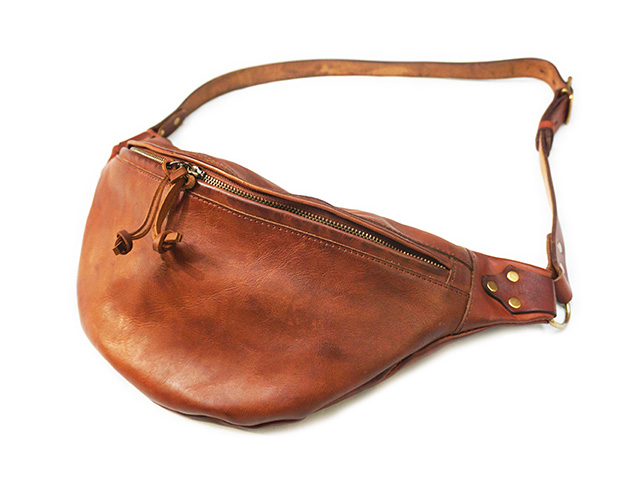 全3色【vasco/ヴァスコ】「Leather Waist Bag”Small”/レザーウエスト
