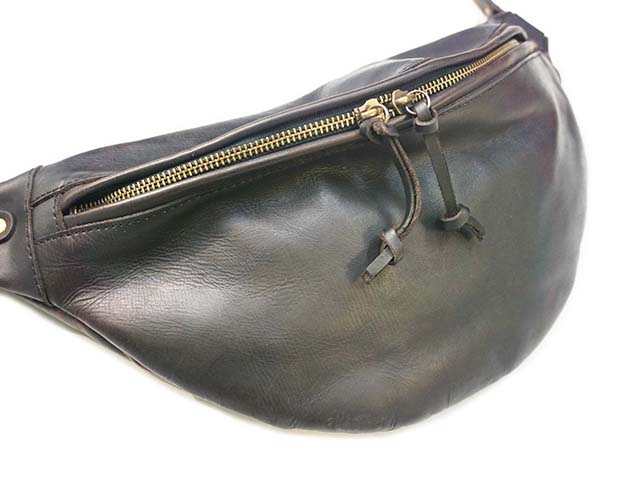 全3色【vasco/ヴァスコ】「Leather Waist Bag”Small”/レザーウエスト