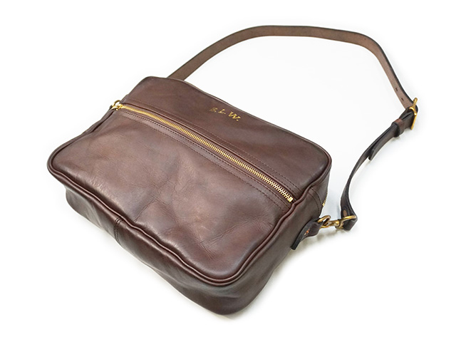 全2色【vasco/ヴァスコ】「Leather Wander Shoulder Bag/レザー