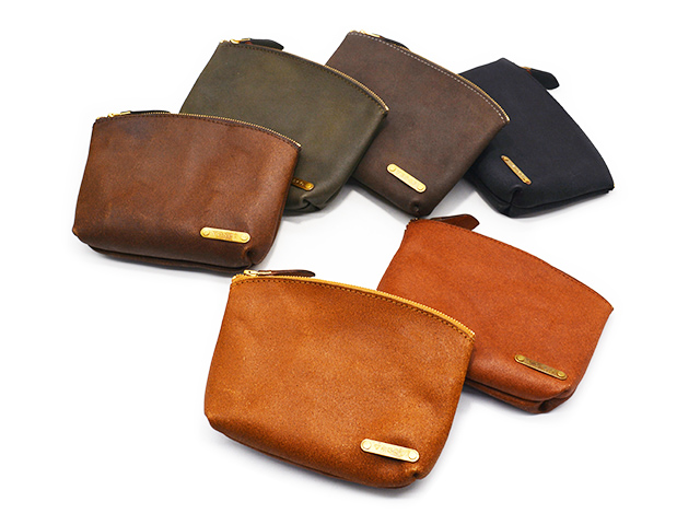 全6色【vasco/ヴァスコ】「Leather Travel Pouch/レザートラベルポーチ