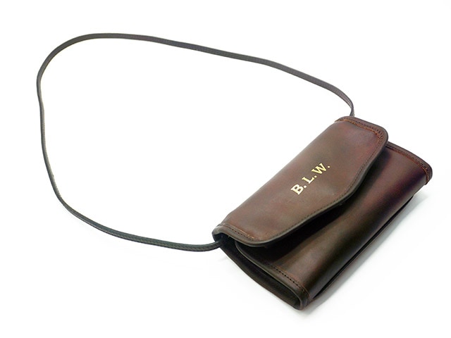 全2色【vasco/ヴァスコ】「Leather Wander Money Bag/レザーワンダー