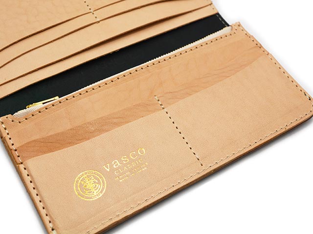 vasco/ヴァスコ】「Leather Garrison Long Wallet/レザーギャリソン