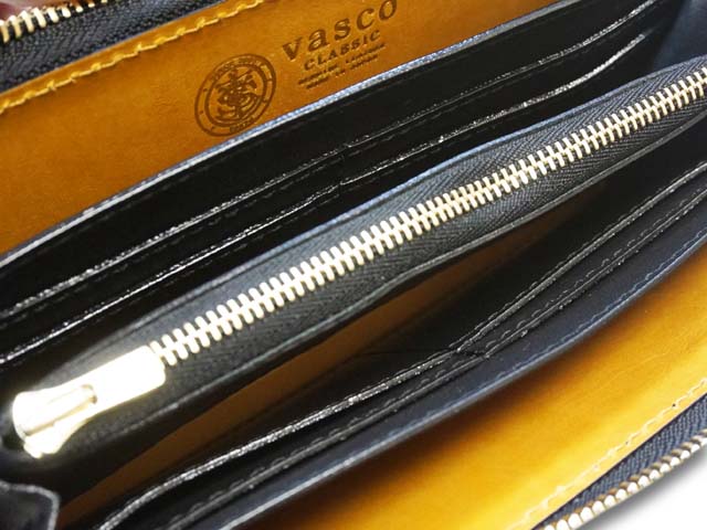 vasco/ヴァスコ】「Leather Voyage Round Zip Long Wallet/レザー