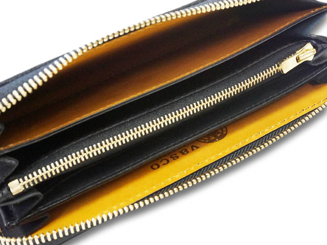 vasco/ヴァスコ】「Leather Voyage Round Zip Long Wallet/レザー