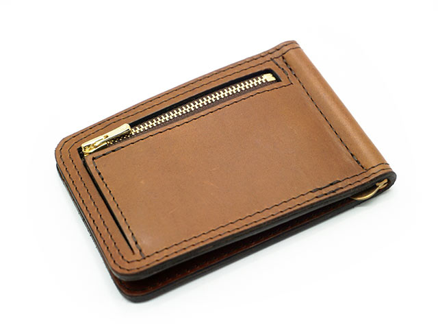 全3色【vasco/ヴァスコ】「Leather Voyage Money Clip/レザー