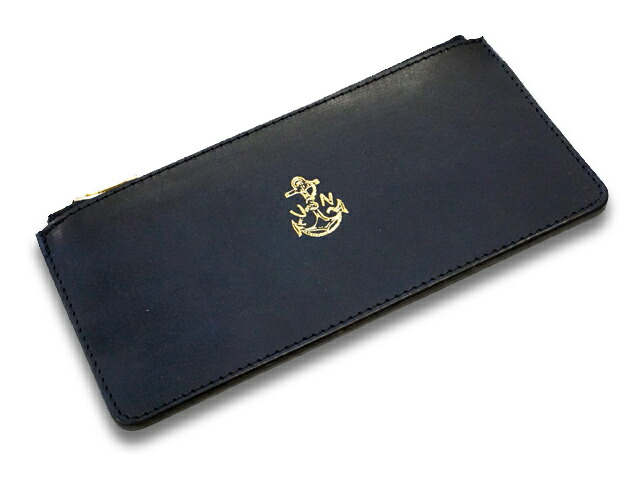 全3色【vasco/ヴァスコ】「Leather Naval Zip Long Wallet/レザーネイ