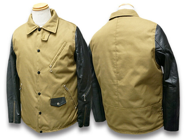 全2色【Vin&Age/ヴィン&エイジ】2022AW「Coach Riders Jacket/コーチ