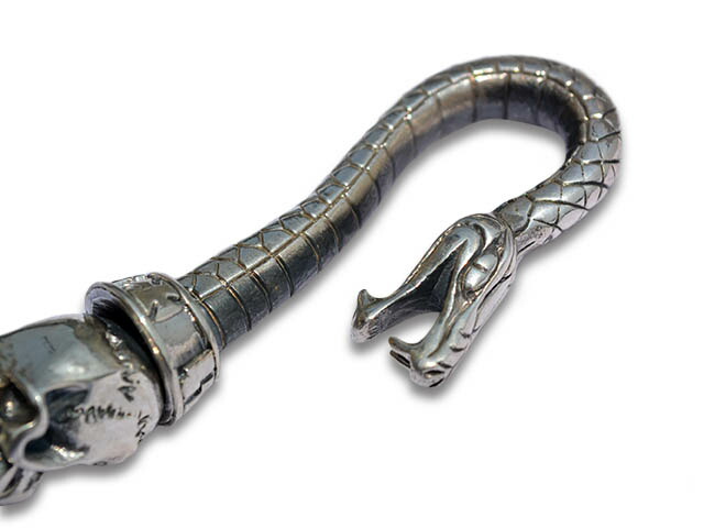 SKULL FLIGHT スカルフライト「Hell's Bell Wallet Chain ヘルズベルウォレットチェーン」(Silver950)送料・