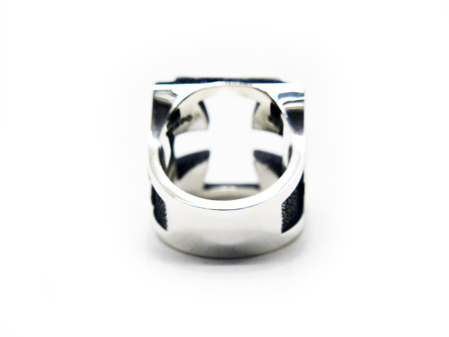 WEIRDO JEWELRY/ウィアードジュエリー】「Cross Ring/クロスリング