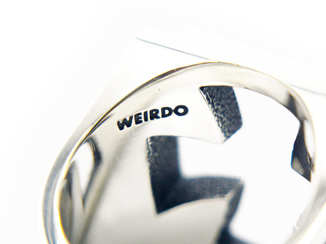 WEIRDO JEWELRY/ウィアードジュエリー】「Cross Ring/クロスリング