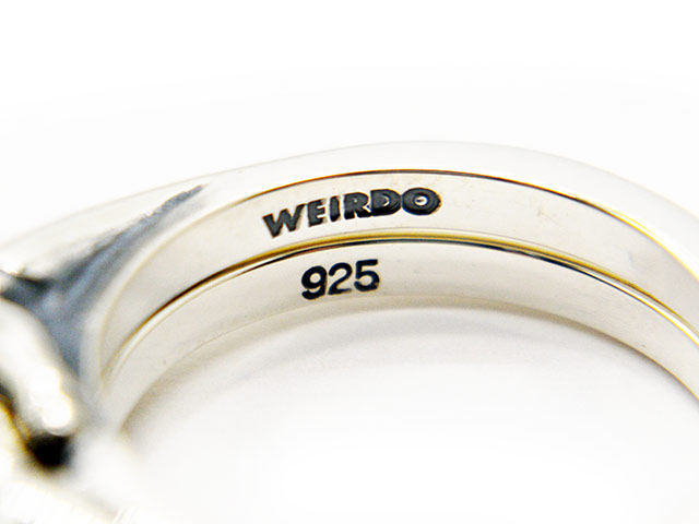 WEIRDO JEWELRY/ウィアードジュエリー】「Hand Ring
