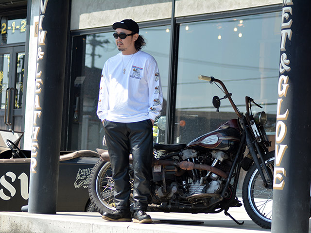 BEWARE CHOPPERS/ビウェアチョッパーズ】「Printed L/S Tee”TRIPPLE