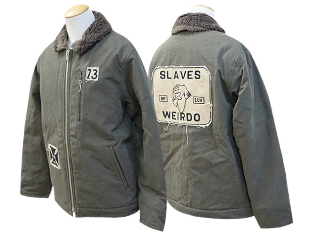 【WEIRDO/ウィアード】2023AW「Slaves Deck  Jacket/スレイブスデッキジャケット」(WRD-23-AW-01)(ギャングスタービル/グラッドハンド/ウルフパック/アメカジ)