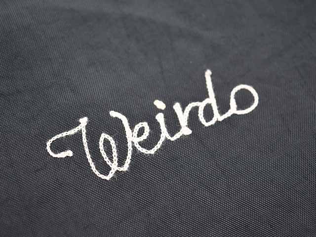 WEIRDO/ウィアード】2024SS「Racing Jacket”EXCUSE MY DUST