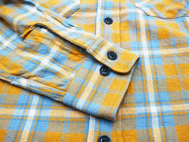 WRD-16-AW-06 FUCK U VEST ファックユー ベスト WEIRDO/ウィアード】2024SS「Check Shirts”FUCK U”/ロングスリーブ