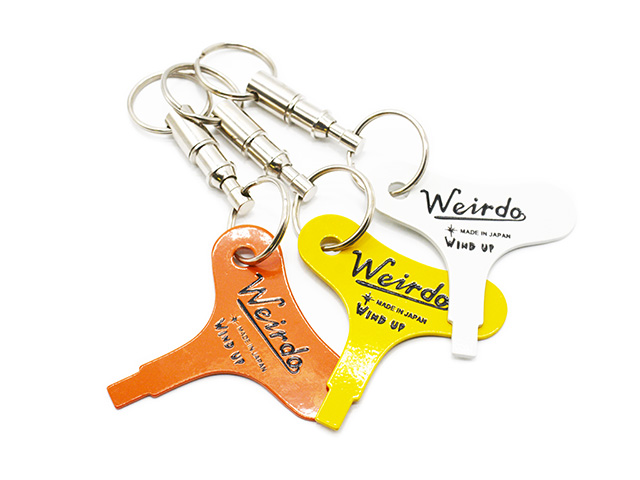 全3色【WEIRDO/ウィアード】2024SS「Wind Up Key Holder