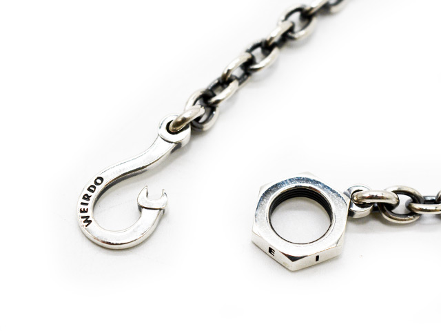 WEIRDO JEWELRY/ウィアードジュエリー】「Nut Necklace Chain/ナットネックレス チェーン」(Silver925)(ギャングスタービル/GLAD HAND/グラッドハンド) : wrd-je-nut-chain : WOLF  PACK Yahooストア店 - 通販 - Yahoo!ショッピング