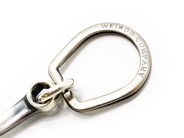 希少品！ WEIRDO COMPANY キーリング フック カラビナ レンチ 金 希少品！ WEIRDO COMPANY キーリング フック カラビナ レンチ 金