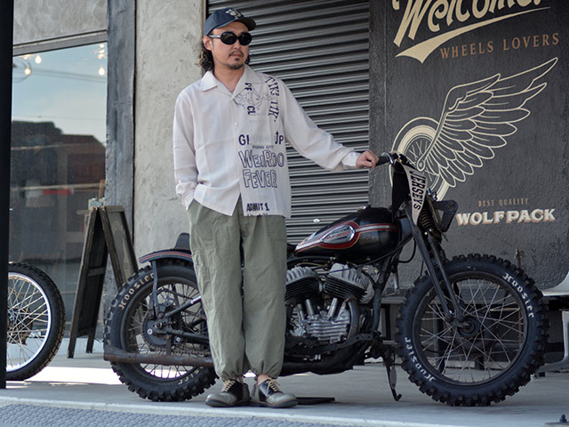 WEIRDO/ウィアード】2025SS「TIKITIKI Surf Club L/S Shirts
