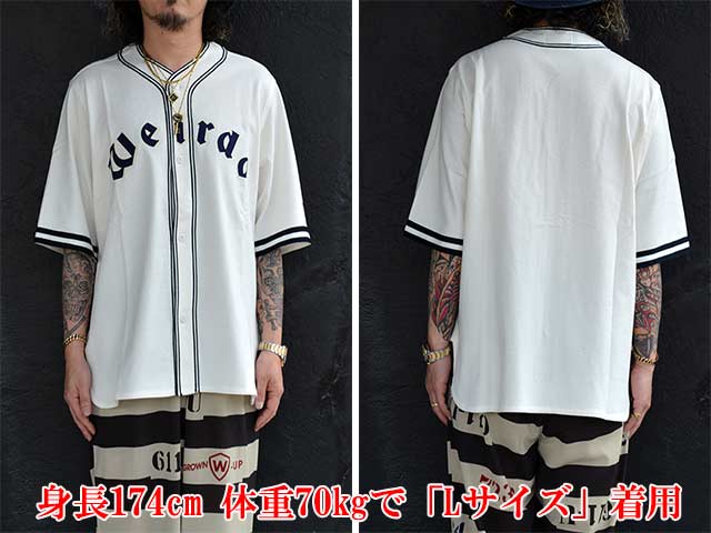 WEIRDO/ウィアード】2025SS「S/S Baseball Shirts/ショート