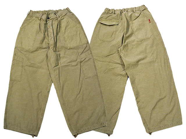 WEIRDO/ウィアード】2025SS「WEIRDO? Utility Easy Pants/ウィアード