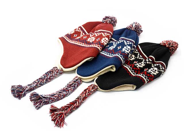 全4色【WEIRDO/ウィアード】2025AW「LOOK INVADING EARMUFFS KNIT CAP