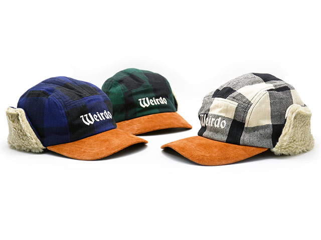 全3色【WEIRDO/ウィアード】2025AW「Trapper Cap/トラッパーキャップ