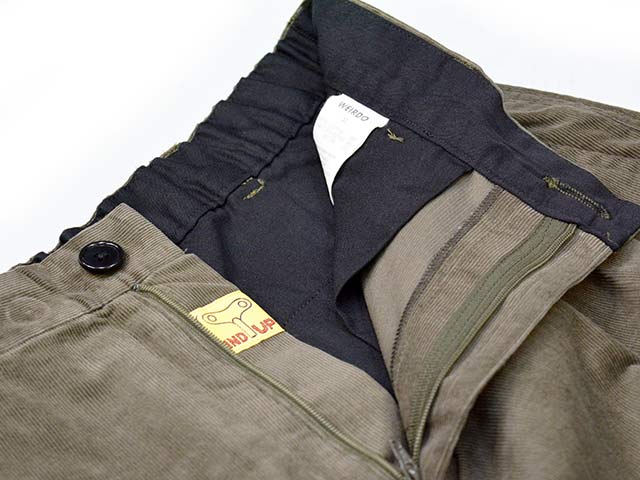 WEIRDO/ウィアード】2025SS「Wind Up Tack Easy Pants/ウインドアップ