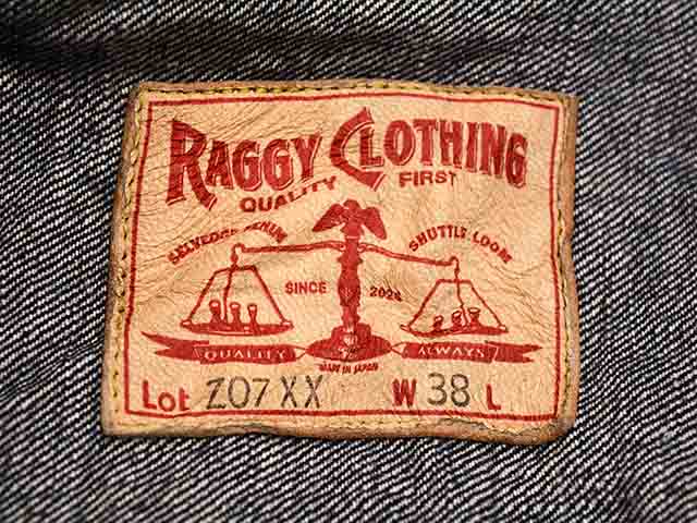 RAGGY CLOTHING/ラギークロージング】2025AW「Denim Jacket”Type 2