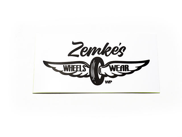 ZEMKE'S WHEELS WEAR/ゼムケズホイールズウエア】「Trade Mark Sticker