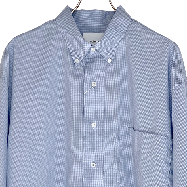 nuterm（ニューターム） The Earl B.D.Collar Shirts ザアールボタン
