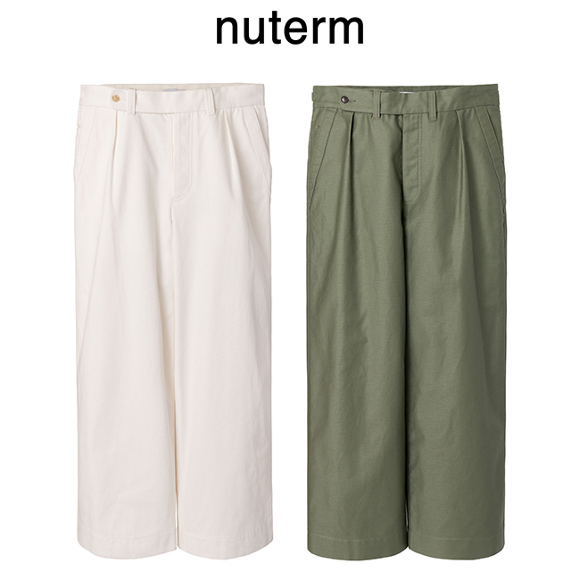 nuterm(ニューターム) Wide Trousers ワイドトラウザー 003PT-021W