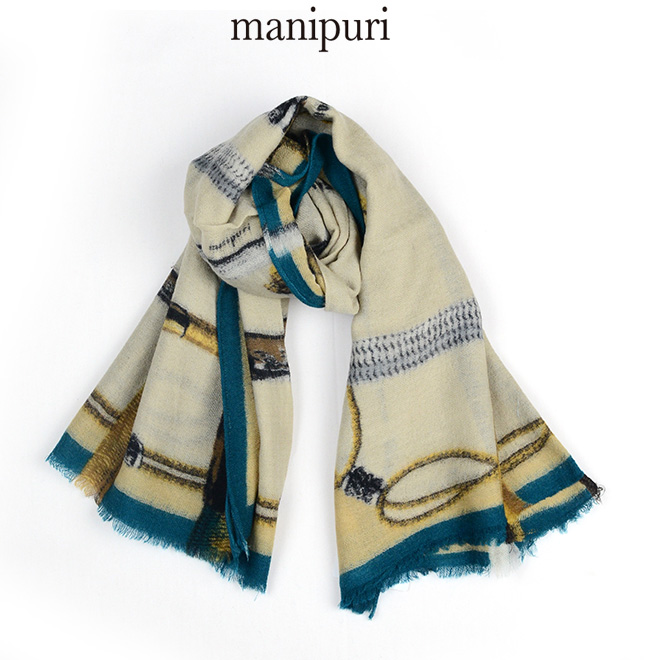 manipuri (ポイント10倍)manipuri マニプリ ＜ウールストール120