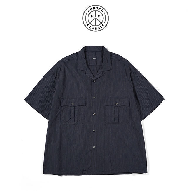 PORTER CLASSIC（ポータークラシック） KEROUAC PIN STRIPE SHIRT
