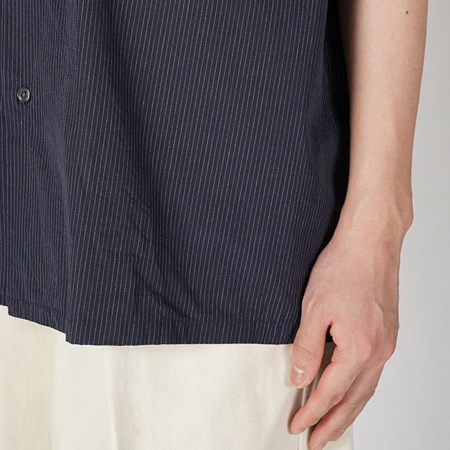 PORTER CLASSIC（ポータークラシック） KEROUAC PIN STRIPE SHIRT