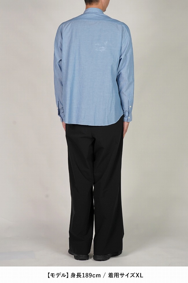 PORTER CLASSIC（ポータークラシック） ROLL UP CHAMBRAY SHIRT ロール