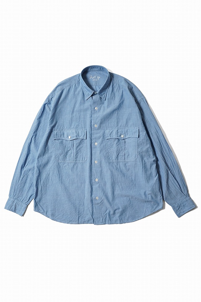 PORTER CLASSIC（ポータークラシック） ROLL UP CHAMBRAY SHIRT ロール